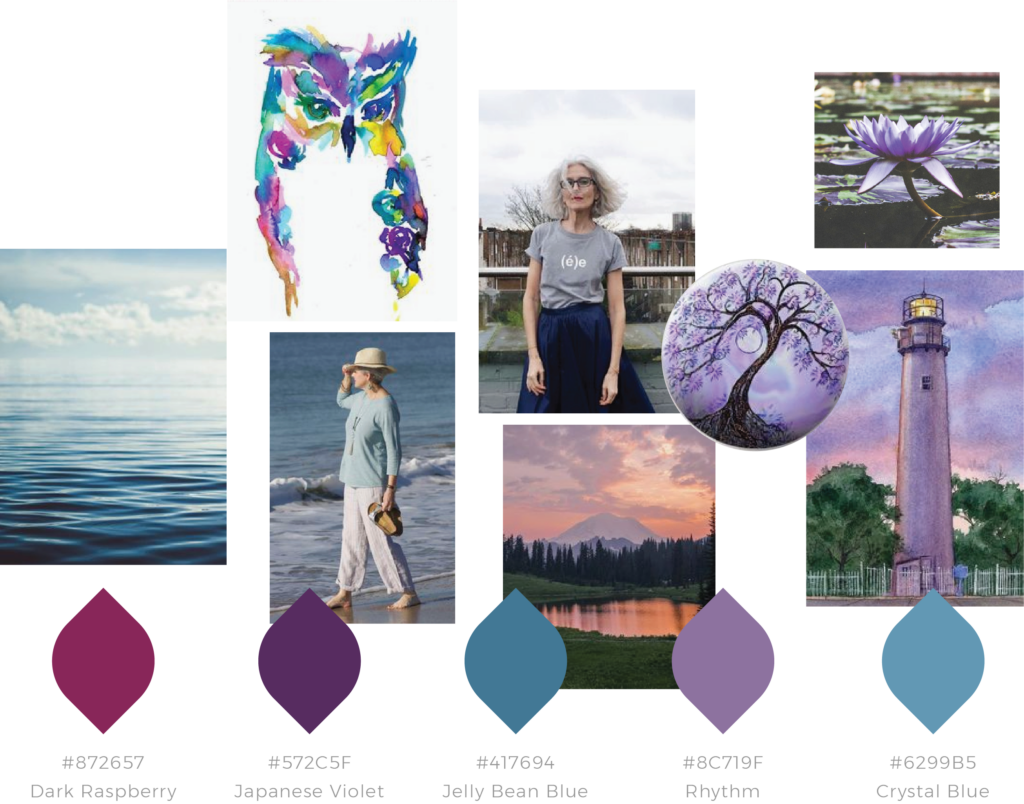 Wise Body Moves Brand Mood Board and Color Palette